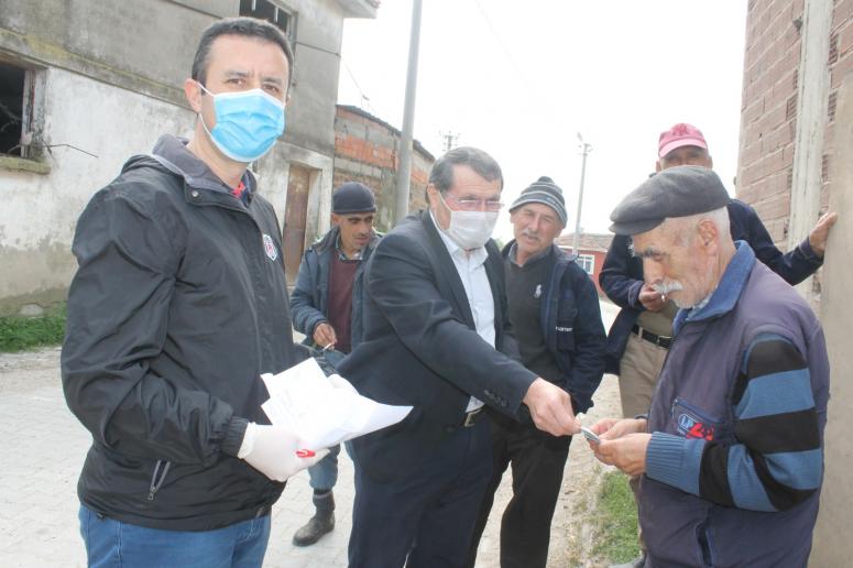 Evden Çıkamayan Vatandaşlara  Vefa Grubu Yardıma Koşuyor