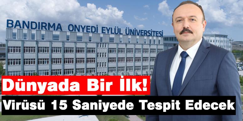 Virüsü 15 Saniyede Tespit Edecek